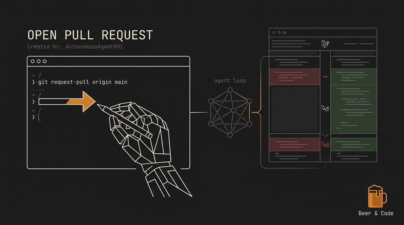 Hands-on: meu primeiro Pull Request 100% gerado por agente em Laravel (com diff e revisão)